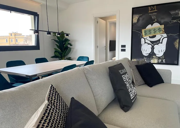 Luxurious High-end 2br Penthouse - Terrace - Great View - Parking - Historical Centre * Olbia