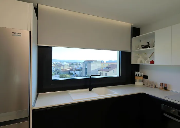 Luxurious High-end 2br Penthouse - Terrace - Great View - Parking - Historical Centre Apartment Olbia